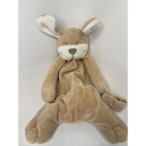 Apple Sauce Dog Lovey Flat Brown Puppy Security Blanket Plush Soft